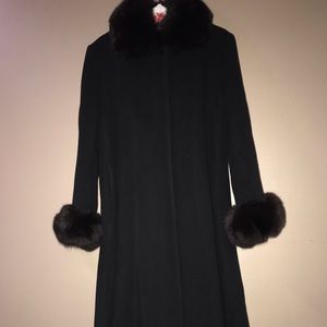 Lambs wool coat
